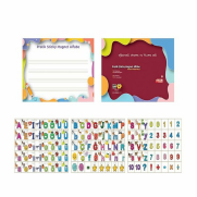 Not Yaz Ps-3457 Magnet Sticky Pratik Alfabe Model 1 - NOT YAZ