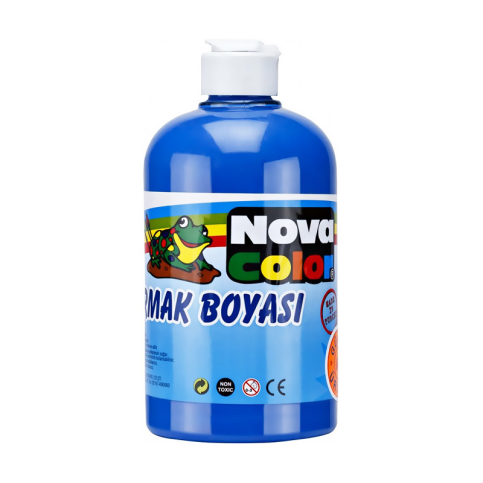 Nova Color Nc-372 Parmak Boyası Mavi 500Gr - 1