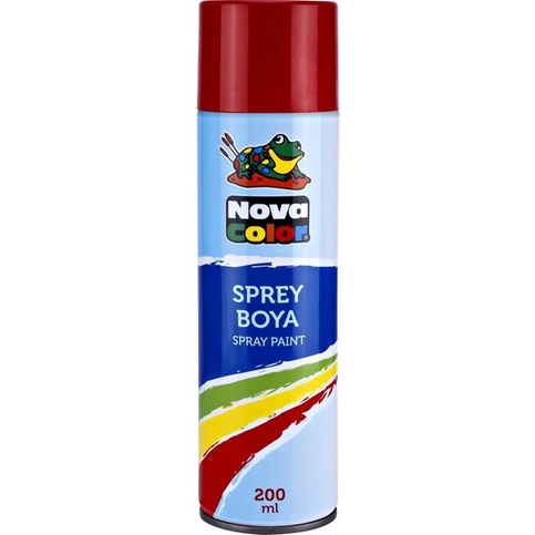 Nova Color Nc-801 Sprey Boya Kırmızı 200Ml - 1