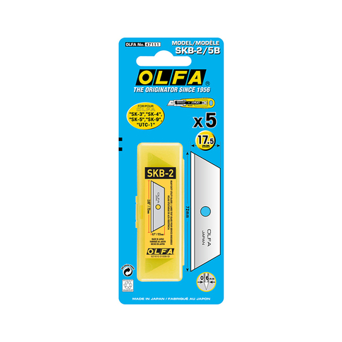 Olfa Rskb-2-5 Geniş Maket Bıçağı Yedeği 0.6Mmx17.5Mmx72Mm 5Li - 1