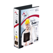 Önder 2015-3 4 Halkalı D Mekanizmalı Klasör A4 50Mm Siyah - ÖNDER