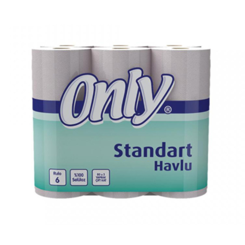 Only Standart Rulo Havlu 6Lı - 1