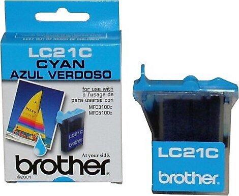 Outlet Brother Lc21C Mavi Orjinal Kartuş 400 Sayfa (Mfc 3100C Mfc 580 Mfc 890 Mfc 5200C) - 1