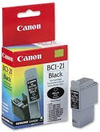 Outlet Canon Bcı-21Bk Siyah Orjinal Mürekkep Kartuş 160 Sayfa (Bjc 2000 Bjc 4000 Bjc 5000 B 180C B 230C) - 1