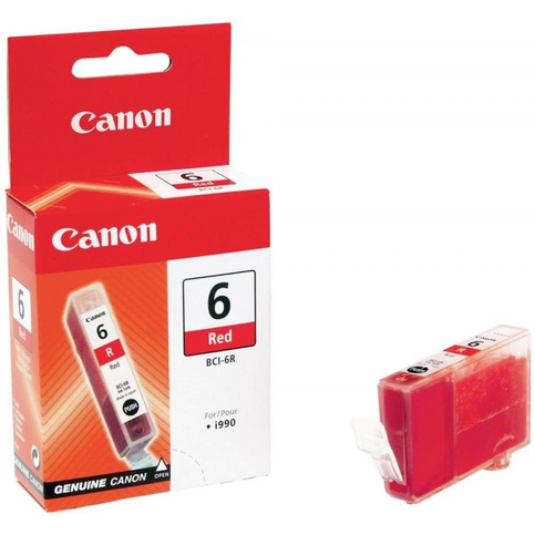 Outlet Canon Bcı-6R Kırmızı Orjinal Kartuş 280 Sayfa (Bjc 8200 İ9100 Bjc 8200 İ9900 S820 S9000 İp6000D) - 1