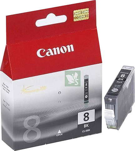 Outlet Canon Clı-8Bk Siyah Orjinal Kartuş 280 Sayfa (Bjc 8500 İp6700D Mp830 Mp970 Mx850) - 1