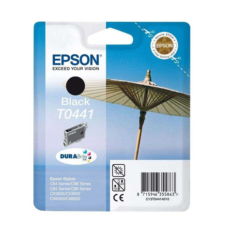 Outlet Epson T0441 C13T04414020 Siyah Orjinal Kartuş 450 Sayfa (Stylus C64 Cx3600 Cx4600 Cx6400) - 1