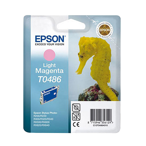 Outlet Epson T0486 C13T04864020 Açık Kırmızı Orjinal Kartuş (R200 R300 R330 R340 R350) - 1