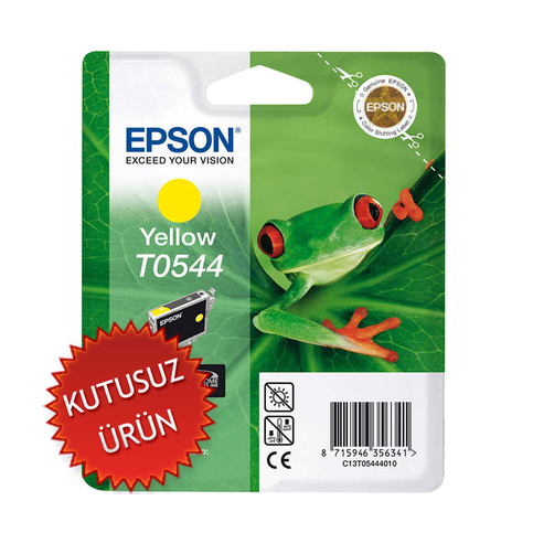 Outlet Epson T0544 C13T05444020 Sarı Orjinal Kartuş 400 Sayfa (R800 R1800) - 1