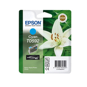 Outlet Epson T0592 C13T05924020 Mavi Orjinal Kartuş 450 Sayfa (Stylus Photo R2400) - EPSON