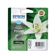 Outlet Epson T0595 C13T05954020 Açık Mavi Orjinal Kartuş 450 Sayfa (Stylus Photo R2400) - EPSON