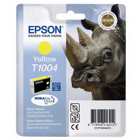 Outlet Epson T1004 C13T10044020 Sarı Orjinal Kartuş (B1100 B40W Bx310Fn Bx510W) - 1