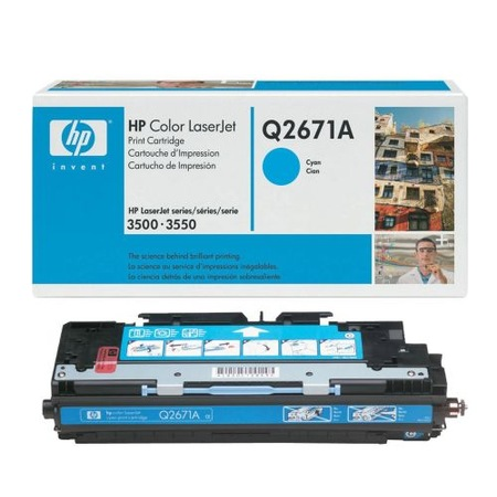 Outlet Hp Q2671A 309A Mavi Lazer Orjinal Toner 4000 Sayfa (3500 3700) - 1