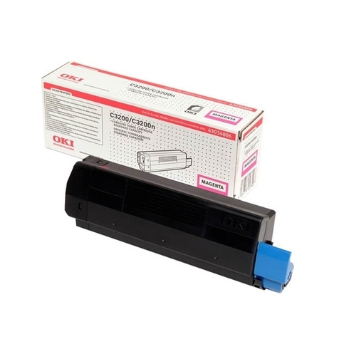 Outlet Oki 43034814 Kırmızı Orjinal Toner 1500 Sayfa (C3200) - 1