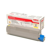 Outlet Oki 43381921 Sarı Orjinal Toner 2000 Sayfa (C5600 C5700) - OKİ