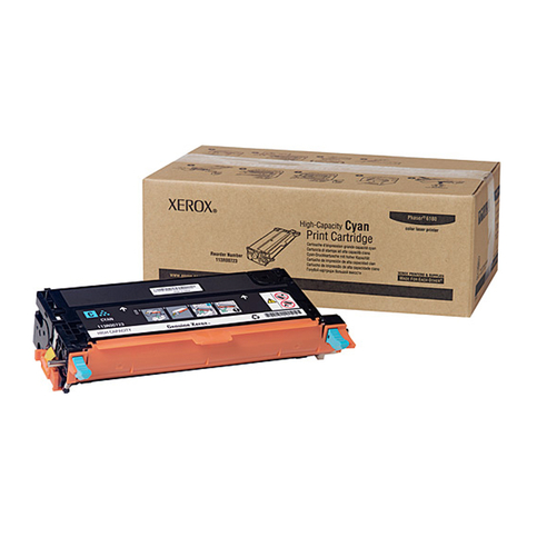 Outlet Xerox 113R00723 Mavi Orjinal Toner 6000 Sayfa Yüksek Kapasite (Phaser 6180 6180Mfp) - 1