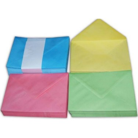 Oyal 30008205 Renkli Davetiye Zarfı 70X90 Mavi 80Gr 25Li - 1