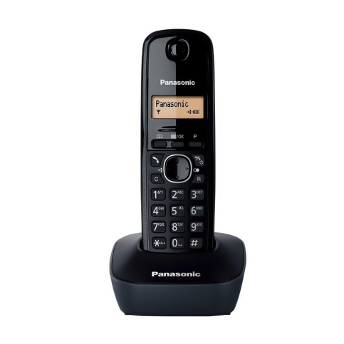 Panasonic Kx-Tg1611 Telsiz Telefon Siyah - 1