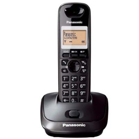 Panasonic Kx-Tg2511 Telsiz Telefon Siyah - 1