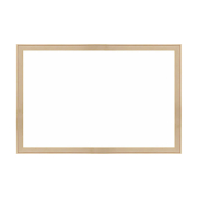 Panda 225 Duvara Monte Ahşap Çerçeve Yazı Tahtası 30X45 - PANDA