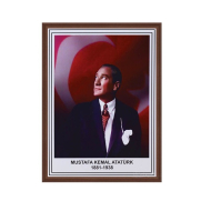 Panda Pan 408 Atatürk Portresi Mdf Çerçeve 50X70 - PANDA
