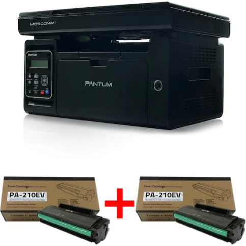 Pantum M6500 Nw Mono Çok Fonksiyonlu Laser Yazıcı Network+Wifi+Pa-210Ev Eco Siyah Toner 3 Adet Set - 4