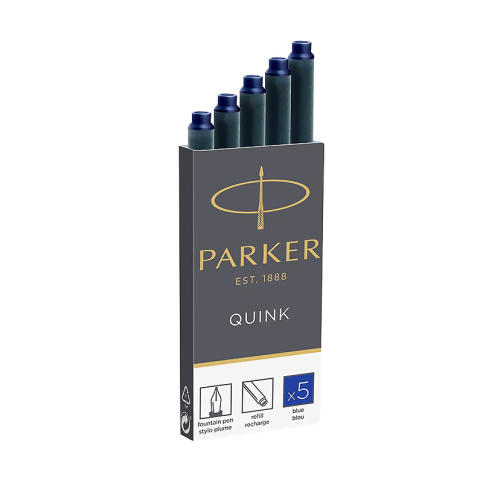 Parker Quink Dolma Kalem Kartuşu Mavi 5Li (1950384) - 1