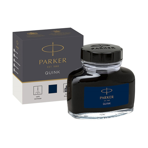 Parker Quink Dolma Kalem Mürekkebi Mavi-Siyah (1950378) - 1