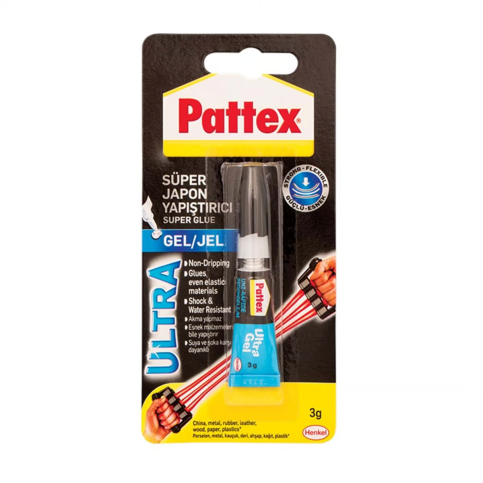 Pattex 1505805 Ultra Gel Japon Yapıştırıcı 3Gr - 1