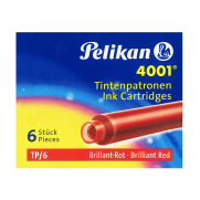 Pelikan 4001 Dolma Kalem Mürekkebi Kırmızı 30Ml - 2