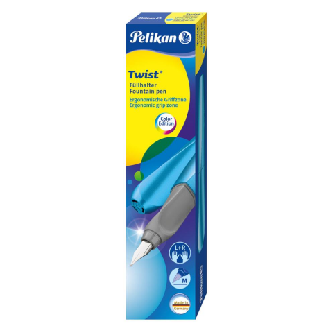 Pelikan P457 Twist Dolma Kalem Frosted Blue - 2