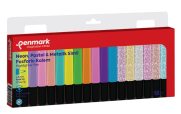 Penmark Hs-505-18Nps Fosforlu Kalem Seti 18 Renk Blister - PENMARK