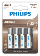 Philips Lr6A4B-10 Alkalin Aa Kalem Pil 4Lü - 1