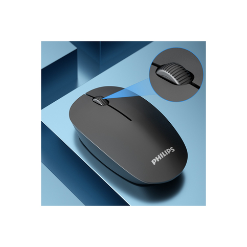 Philips Spk7221 M221 Kablosuz Wireless Mouse 2.4 Ghz Siyah - 3