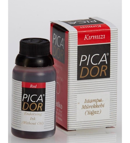 Picador Istampa Mürekkebi Kırmızı 30Cc (Ke003) - 1