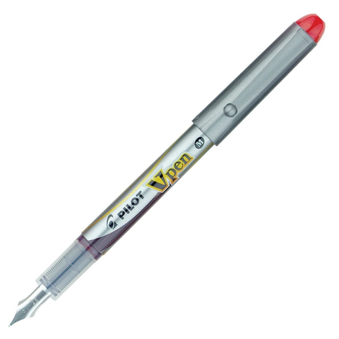 Pilot V-Pen Silver Dolma Kalem Kırmızı (51002050) (Svp-4M-R) - 1