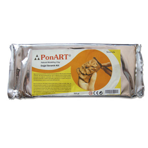 Ponart Psk-1012 Seramik Hamuru Kahve 1000Gr - 1