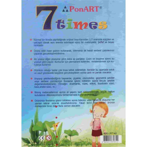 Ponart Pst-A5 Küçülen Kağıt - 1