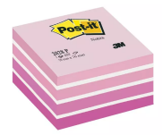 Post-İt 2028 Yapışkanlı Küpnot Kağıdı 76X76 450 Yaprak Pembe - POST-İT