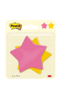 Post-İt 2075Steu Yıldız Yapışkanlı Küpnot Kağıdı 70.5X70.5 2X75 Yaprak 2 Renk - POST-İT