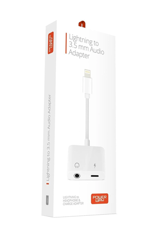 Powerway Ac01 Lightning To 3.5Mm Audio Ses Çevirici Adaptör - 1