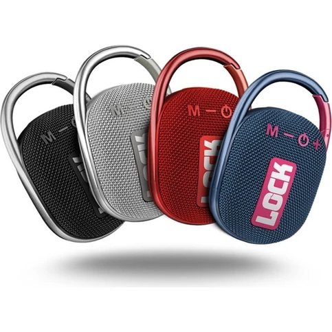 Powerway Lock Wireless Bluetooth Speaker Mavi - 2