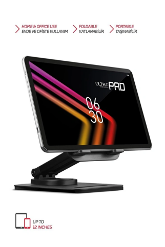 Powerway Tms30 Masa Üstü Tablet Standı Siyah - 4