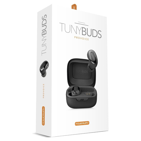 Powerway Tunybuds Provoice Bluetooth Kulak İçi Kulaklık Siyah - 1