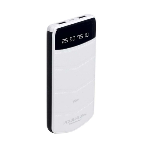 Powerway Tx10 10.000 Mah Powerbank Çift Usb Girişli (Mikro Usb Kablo) - 1