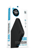 Powerway Txs5 5.000 Mah Powerbank Mikro Usb Girişli Siyah - 1