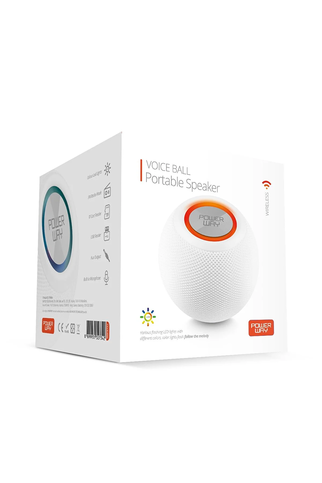 Powerway Voice Bluetooth Speaker Beyaz - 2