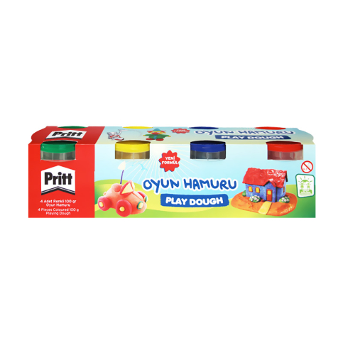 Pritt Oyun Hamuru 4 Renkx100Gr (1831458) - 1