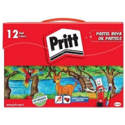 Pritt Pastel Boya 12 Renk Çantalı (1048062) - Pritt