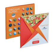 Puzzgami Pz-025 Origami Kağıdı 15X15 48 Yaprak Floral Pattern - PUZZGAMİ